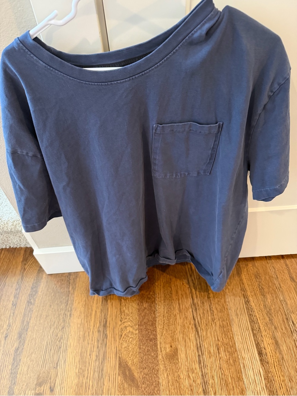 Louis Vuitton Navy Short-Sleeve Pocket Tee